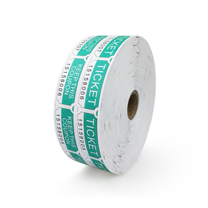 2000 biglietti un rotolo Doppio Biglietti Della Lotteria Consecutivamente Numerati Doppio Biglietto Rotolo - Product Image 5