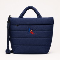 Sac fourre-tout matelassé en nylon imperméable 210D avec logo personnalisé, sac à bandoulière matelassé pour femme, usine OEM ODM