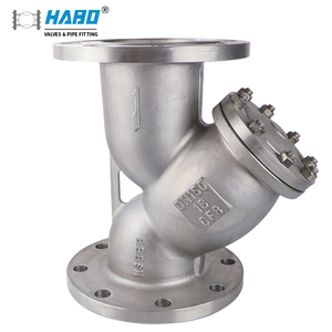 Y filtro tubazione in acciaio inox Y-tipo filtro conduttura PN16 a PN160-filtro flangia filtro industriale per acqua olio Gas CF8 <span class=keywords><strong>CF8M</strong></span> - Product Image 4