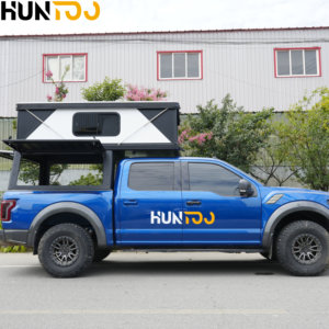 Huntoo - Tienda de Campaña Ligera Personalizada para Camioneta, Desplegable, para Camionetas con Plataforma Plana, Caja de Campamento para Jeep <span class=keywords><strong>Gladiator</strong></span> - Product Image 1