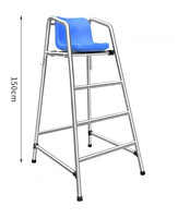 Chaise d'observation pour sauveteur et arbitre en acier inoxydable 304 pour piscine, équipement de piscine