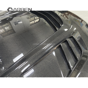 インフィニティG37クーペポーラスエンジンフード用の新設計のカーボンファイバーフロントフードが新しい状態にアップグレード - Product Image 3