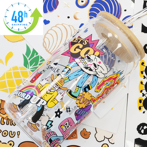 16 20 24oz UV bền chuyển dán nhãn cá nhân thời trang cup bọc thiết kế tùy chỉnh in có thể giặt - Product Image 6