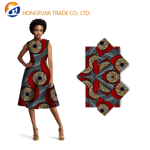 Kain Organza Nigeria Batik Tenun Katun 100% Terlaris Grosir Pabrik, Berat Sedang, Ukuran 6