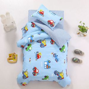 Juego de Funda Nórdica y Funda de Almohada de Dibujos Animados Ligero y Fácil de Lavar para Niños y Niñas, Decoración de Cuna y Cama Infantil - Product Image 2