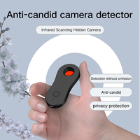Détecteur infrarouge anti-espion portable T12 avec système d'alarme laser pour la détection de caméras cachées - Détecteur de caméras infrarouges