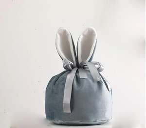 Cubo <span class=keywords><strong>de</strong></span> regalo <span class=keywords><strong>de</strong></span> <span class=keywords><strong>cesta</strong></span> <span class=keywords><strong>de</strong></span> Pascua para fiesta <span class=keywords><strong>de</strong></span> boda con Orejas <span class=keywords><strong>de</strong></span> conejo personalizadas más grandes, bolsa <span class=keywords><strong>de</strong></span> Pascua <span class=keywords><strong>de</strong></span> terciopelo <span class=keywords><strong>de</strong></span> gran tamaño - Product Image 5