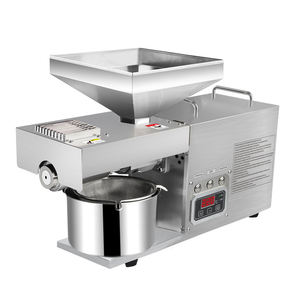 Presse à vis entièrement automatique <span class=keywords><strong>MJ</strong></span> 1250W personnalisable, 10 <span class=keywords><strong>kg</strong></span>/h, en acier inoxydable 304, pour pressage à froid et à chaud, mini, usage domestique, pour olives - Product Image 3