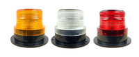 Clignotants rouges ambrés à base magnétique pour lampes solaires marines et nautiques LED d'avertissement lanterne marine/prix clignotant lumière jaune