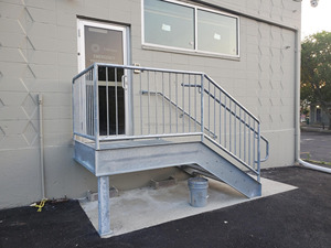 tranchée à haute charge de parcs Système de drainage de mur de toiture de passerelle durable Grille en acier galvanisée à chaud - Product Image 1