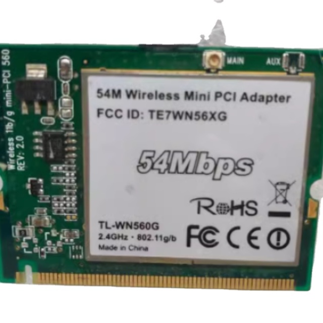 Hot Sale TP Link TL WN560G 54Mbps Mini PCI Wireless Network Card 802.11g Laptop Built in Wi Fi Module