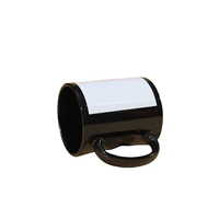 YinXiangXianFeng 500ml 15oz Tasse en céramique blanche avec poignée en forme de C, revêtement par sublimation, moderne, personnalisable, compatible micro-ondes
