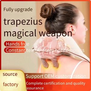 <strong>2026</strong> Usb Rechargeable Office Home Multi-function Heated Neck and Shoulder <strong>Massager</strong> Shawl <strong>Relaxing</strong> <strong>Body</strong> Electric Massage Tool - Product Image 5