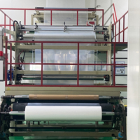 Film barrière personnalisé emballage pa pp pe film plastique 300% lldpe transparent pe film étirable rouleau jumbo PE rouleau