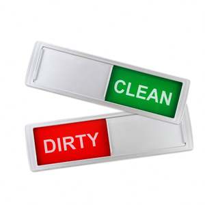 Imán Personalizado de Acero Inoxidable para Lavavajillas y Refrigerador, Etiqueta Magnética con Señal de Limpio/Sucio - Product Image 5