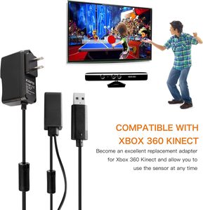 <span class=keywords><strong>Kinect</strong></span>-<span class=keywords><strong>Adapter</strong></span> für Xbox 360 Netzteil 100V-240V AC-Adapterkabel <span class=keywords><strong>USB</strong></span>-Ladegerät für 360 <span class=keywords><strong>Kinect</strong></span> Bewegungssensor US/EU-Standard - Product Image 6