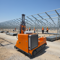 Équipement d'installation fiable de support PV noyau de pompe de moteur de pilote de pile solaire hydraulique facilitant la construction d'énergie verte