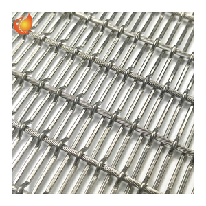 Grillage en acier inoxydable architectural, maille simple, ouverture <span class=keywords><strong>15</strong></span> mm, diamètre du fil 2 mm, découpe/soudure/pliage pour armoires, portes, écrans - Product Image 2