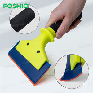 Foshio Tergivetro Personalizzabile da 5 e 8 Pollici <span class=keywords><strong>per</strong></span> <span class=keywords><strong>Vetri</strong></span> e <span class=keywords><strong>Porte</strong></span> in Vetro, con Lama in Gomma, Ideale anche <span class=keywords><strong>per</strong></span> Doccia - Product Image 2