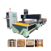 Machine de fraisage CNC super rapide 1325 avec système de contrôle Syntec, moteur servo/à pas pour la sculpture et la gravure sur bois