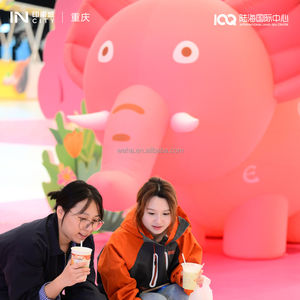 Blow up géant Animaux Cartoon Balloon Gonflable Gros Tigre pour Décoration <span class=keywords><strong>de</strong></span> Toit Extérieur Publicité - Product Image 5