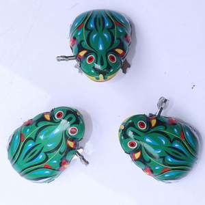 Kids <b>Classic</b> Tin Wind-Up Clockwork Jumping Iron Frog <b>Toy</b> Action Figures Children <b>Classic</b> <b>Toys</b> Unisex Gift Baby Outdoor - Product Image 3