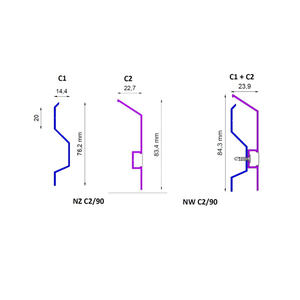 Rodapié Moderno para Terraza y Jardín con Perfil Base, Marco Reforzado y Acabado Exterior Elegante - Product Image 2