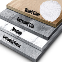 Tête de rechange pour vadrouille rotative en microfibre Tête de nettoyage pour vadrouille à plancher