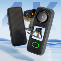 Goobsafe F3 Mini DV 4K 30fps, Pantalla Táctil IPS de 1.4 Pulgadas, Sensor de Fotos de 64MP, 1200mAh, IPX6, WiFi, microSD, Cámara Deportiva con IA, Venta al Por Mayor