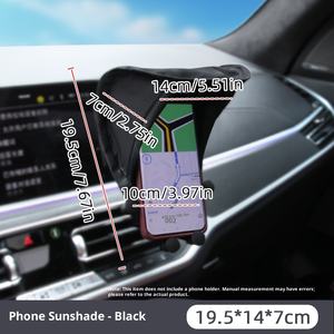 Support de téléphone <span class=keywords><strong>portable</strong></span> <span class=keywords><strong>pour</strong></span> voiture Xiao Xue, version verticale, protection solaire, en ABS, fixation sur tableau de bord, <span class=keywords><strong>bras</strong></span> télescopique réglable - Product Image 6