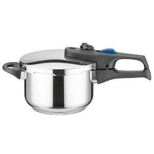 Olla a presión ELO Praktika Plus XS 2.7L de acero inoxidable con válvula de seguridad para cocción rápida - Product Image 1