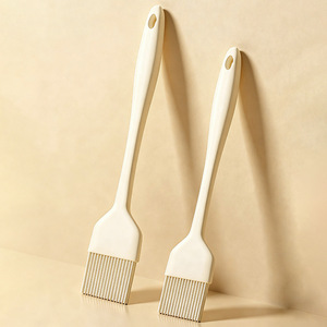 Silicone Basting Brush Food Grade High Temperature Resistant For Barbecue Kitchen Baking Spreading Sauces Pancakes Grilling Meat - Product Image 1