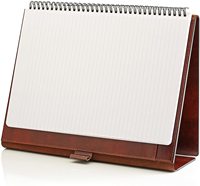 Grosir Folder Portofolio Padfolio Kulit Vegan dengan Logo Kustom