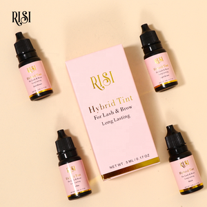 Tinte de Cejas Líquido de Larga Duración con Logotipo Personalizado OEM de <span class=keywords><strong>RISI</strong></span>, Tinte de Cejas Vegano de Marca Privada, Tinte de Cejas para Laminación - Product Image 1