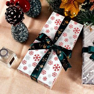 50*70cm Holographic Printed <b>Glitter</b> Gift Wrapping Paper with Christmas Pattern Printing - Product Image 3