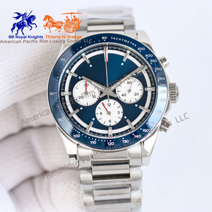 Reloj Deportivo de Lujo Longnes Moonswatch con Movimiento de Cuarzo para Hombre, de Alta Calidad, Resistente al Agua, Cronógrafo, Correa de Acero Inoxidable, Mecánico - Product Image 2