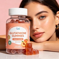 Gummies OEM/ODM au Collagène et Vitamine C pour la Beauté de la Peau et des Cheveux, Compléments de Collagène Blanchissant la Peau