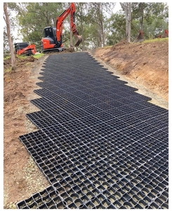 Haute qualité assez Durable pour la grille de <span class=keywords><strong>gravier</strong></span> d'herbe en <span class=keywords><strong>plastique</strong></span> HDPE amovible pour la grille de pavé d'herbe de parking extérieur - Product Image 2