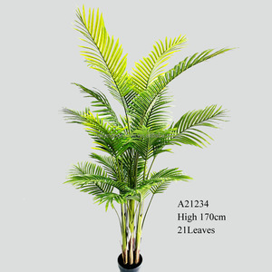 <strong>Best</strong> Price <strong>Artificial</strong> Greenery Plastic Faux PU Palms <strong>Bananas</strong> Flowers High Assurance Bonsai Bamboo Plants for Indoor/Outdoor - Product Image 5