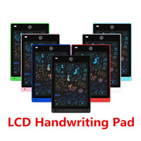 Tablette d'écriture LCD personnalisable 8,5/10/12 pouces, colorée, réutilisable, effaçable, bloc de dessin électronique, OEM ODM, vente en gros
