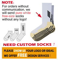 DESIGN GRATUIT & MOCKUP Chaussette de football antidérapante pour hommes avec poignée personnalisée Chaussette de football personnalisée avec logo