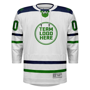 Jersey Hoki Bordir Logo Kustom 100% Poliester Bernapas untuk Dewasa, Latihan, Tali, Layanan OEM, Peregangan Empat Arah, Kustom - Product Image 6