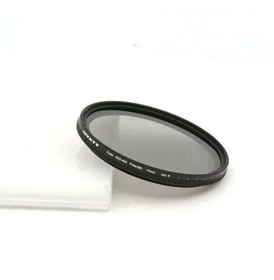 Optical glass filter ND2-ND400 Neutral Density Filter ND filter camera application