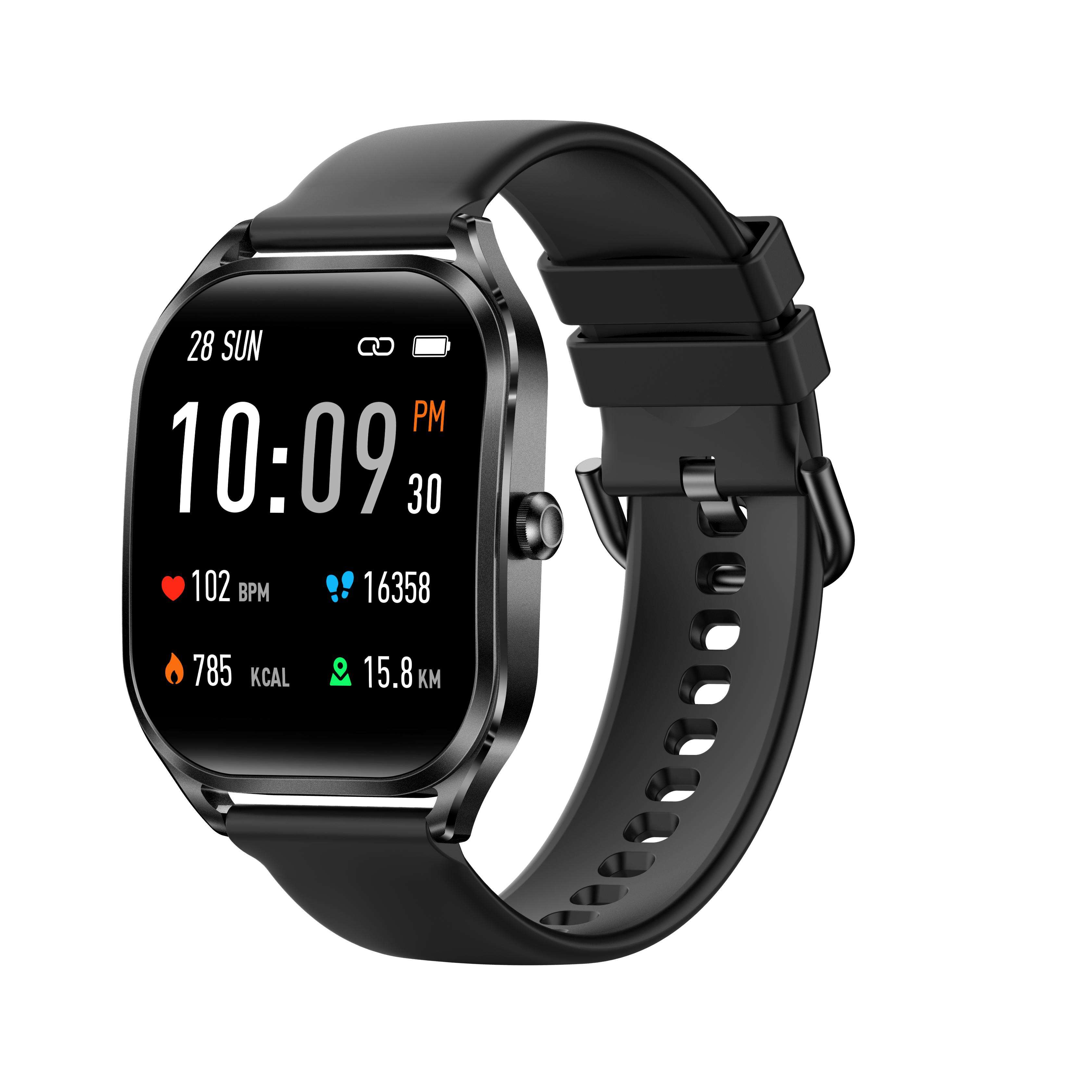 Cadre noir avec bande de silicone