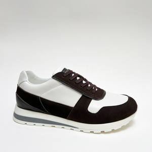 รองเท้าหนังวัวแท้ผู้ชายสไตล์ลำลองธุรกิจระดับไฮเอนด์ขายส่งจากโรงงาน แบบผูกเชือก หุ้มข้อต่ำ พื้นหนา แฟชั่นทันสมัย เหมาะสำหรับเดิน - Product Image 4