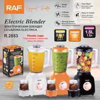 Mixeur Électrique RAF 2-en-1 500W 1,5L 20000RPM 6 Lames pour Jus, Smoothies, Café 220-240V