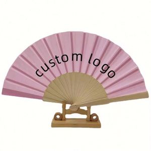 Abanico de Mano de Madera Personalizado en Color Dorado y Plateado para Bailar o como Regalo para Fiestas - Product Image 5