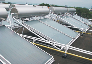 CE認証フラットパネル太陽熱温水器Scaldacqua solari piatti Calentador de agua <span class=keywords><strong>solar</strong></span> plano Chauffe-eau solaire plat - Product Image 3