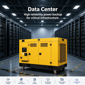 Generador Diésel Weichai de 40kW, Silencioso, con Arranque Automático, <span class=keywords><strong>Alternador</strong></span> 100% Cobre, para Unidad de Energí<span class=keywords><strong>a</strong></span> Auxiliar de Taller - Product Image 1