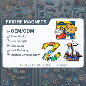 Imán de Refrigerador de PVC Suave Personalizado, Imán de Refrigerador 3D Creativo de Dibujos Animados, Adhesivo Magnético Suave, Recuerdo de Resina - Product Image 4